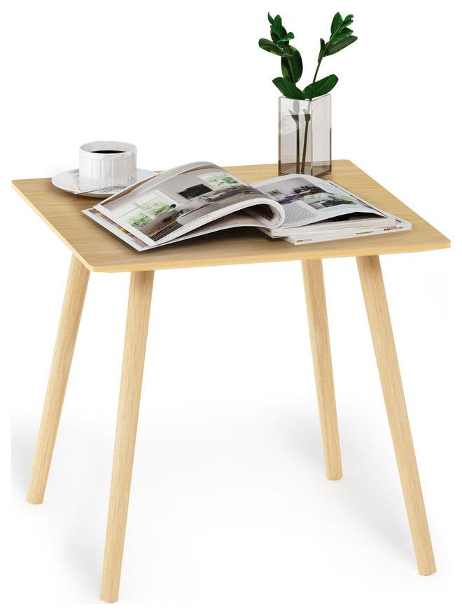 Furinno Theo Side Table, Oak
