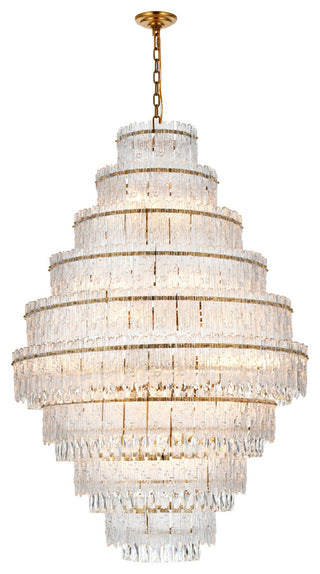 Home Living 36" Chandelier, Satin Gold