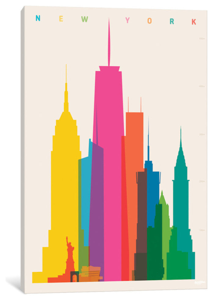 "New York City" by Yoni Alter, 40x26x1.5