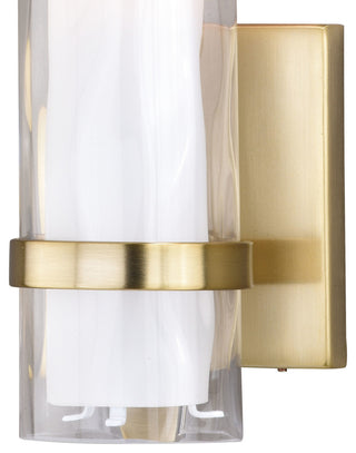 Vaxcel Lighting W0309 Vilo 1 Light 14" Tall Wall Sconce - Golden Brass