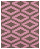 Rug N Carpet - Handmade Wool 8' 0'' x 9' 10'' Geometric Dhurrie Kilim Rug