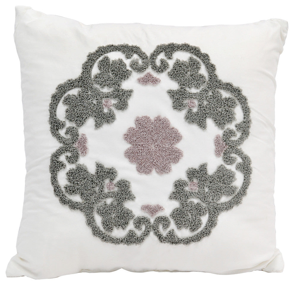 Coventry 6 Piece Quilted Printed Bed Spread Set, Light Purple/Lavendar, King