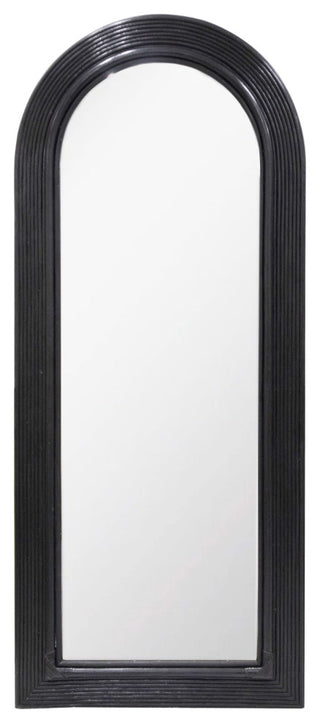 Tanya Floor Mirror, Black