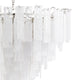 Glacier Chandelier Large, Polished Nickel