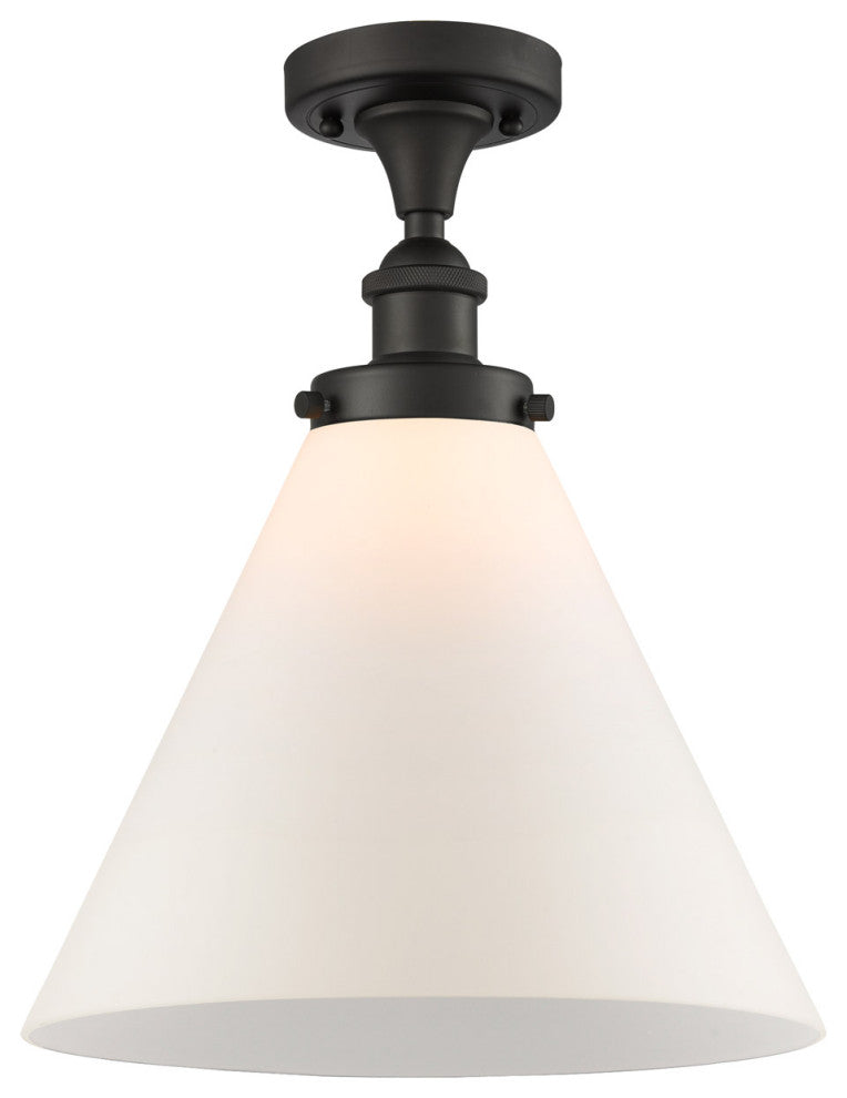 Innovations Lighting 916-1C-OB-G41-L-LED X-Large Cone 1 Light Semi-Flush Mount