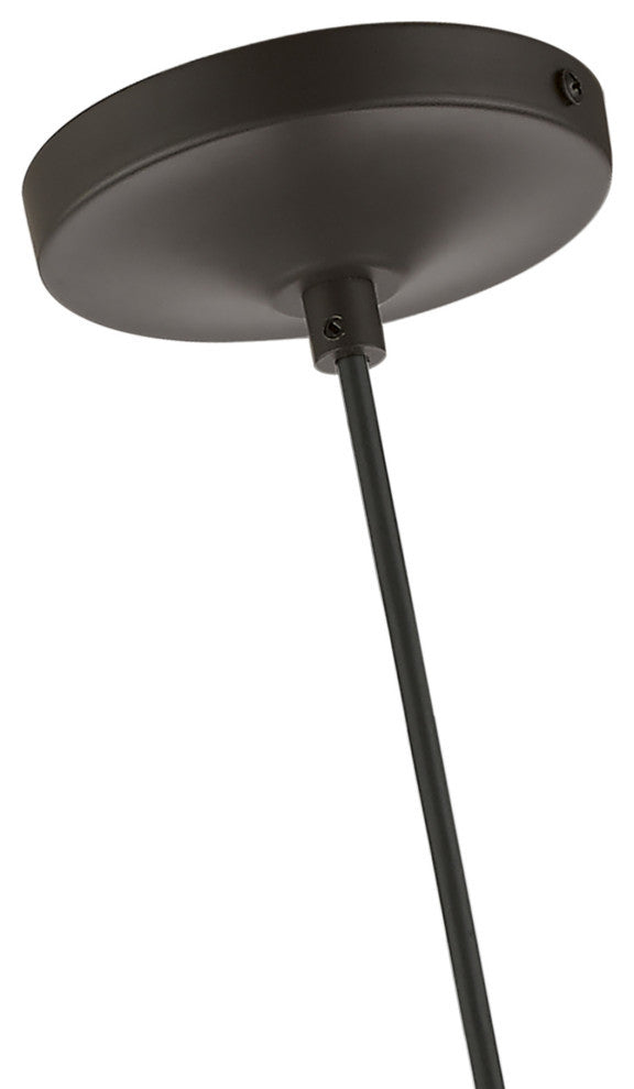 Avondale 1 Light Bronze With Antique Brass Accent Mini Pendant
