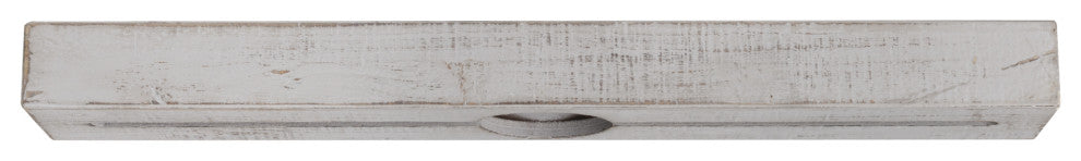 American Art Decor Wooden Wall-Mounted Floating Wine Glass Shelf