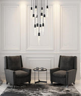 Home Living 26" Pendant, Black