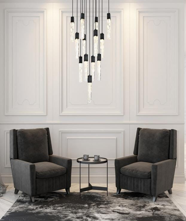 Home Living 26" Pendant, Black