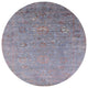Ahgly Company Indoor Round Mid-Century Modern Area Rugs, 7' Round
