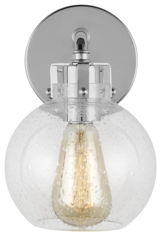 Clara 1-Light Sconce, Chrome