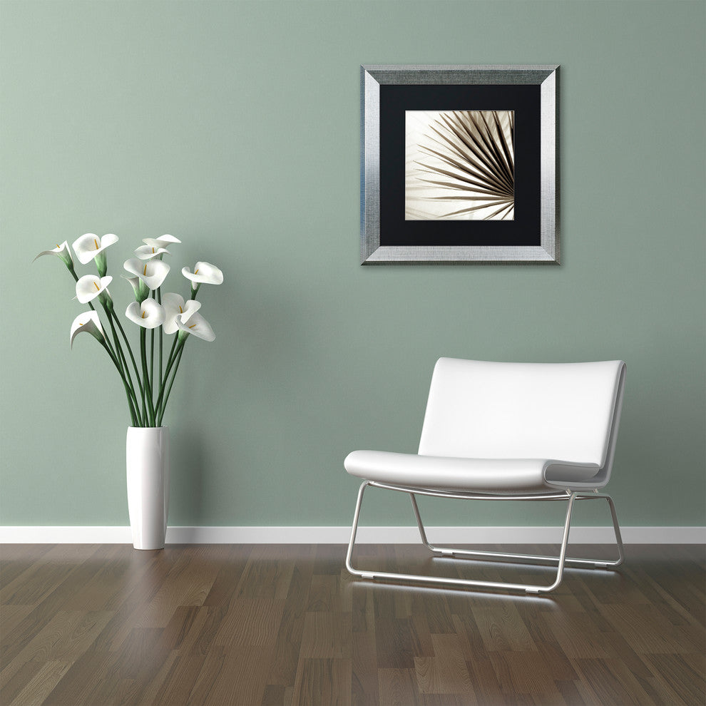 Alan Blaustein ''Florison 66'' Art, Silver Frame, Black Mat, 11x11