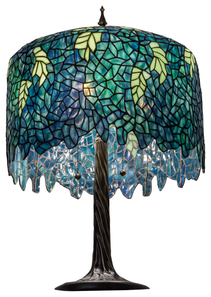 28 High Tiffany Wisteria Table Lamp