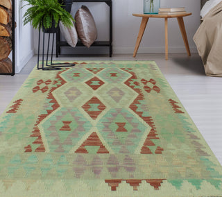 Sun Faded Kilim Talbott Ivory Rug
