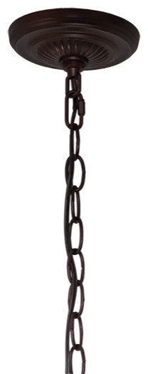 Meyda Lighting 232767 20" Wide Roseborder Pendant