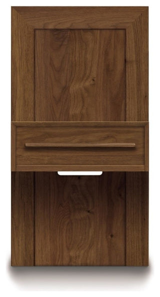 Copeland Moduluxe 35" 18.5" Box Nightstand To Match Storage Bed, Smoke Cherry