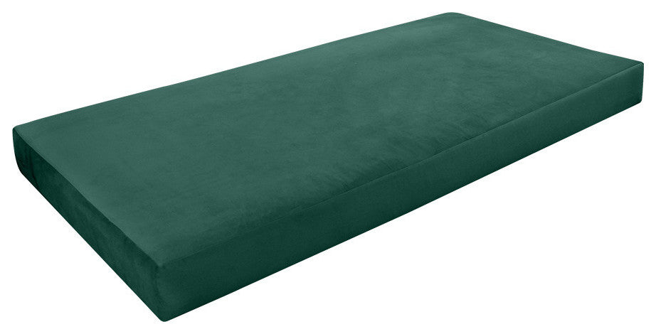 Knife Edge 8" Twin Size 75x39x8 Velvet Indoor Daybed Mattress |COVER ONLY|-AD317