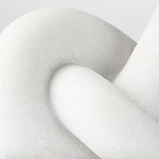 Otto  Granite Resin Large Knot Sculpture Decorative Object