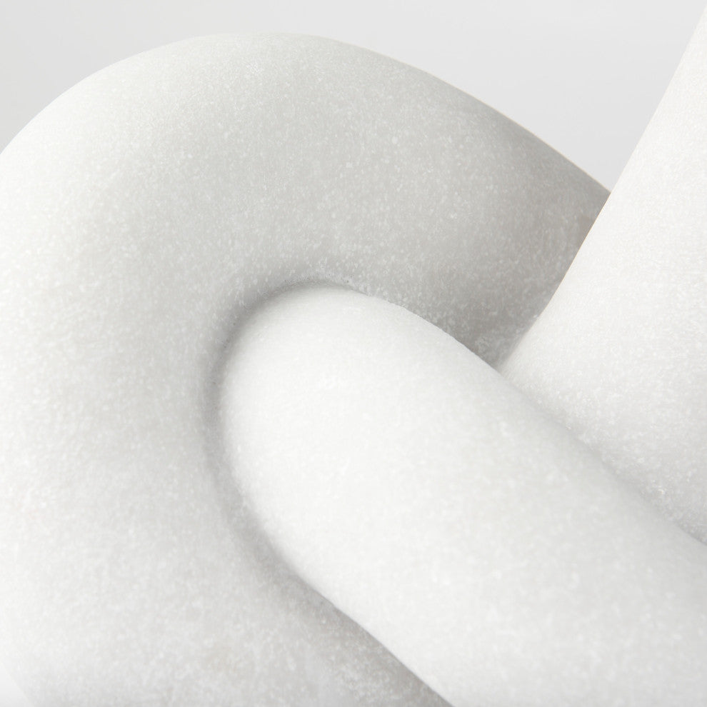 Otto  Granite Resin Large Knot Sculpture Decorative Object