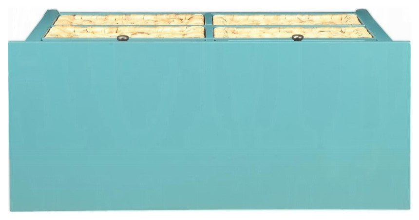 Flavius 6-Drawer Accent Chest, Teal