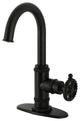 Kingston Brass KSD850.CG Fuller 1.8 GPM 1 Hole Bar Faucet - - Matte Black