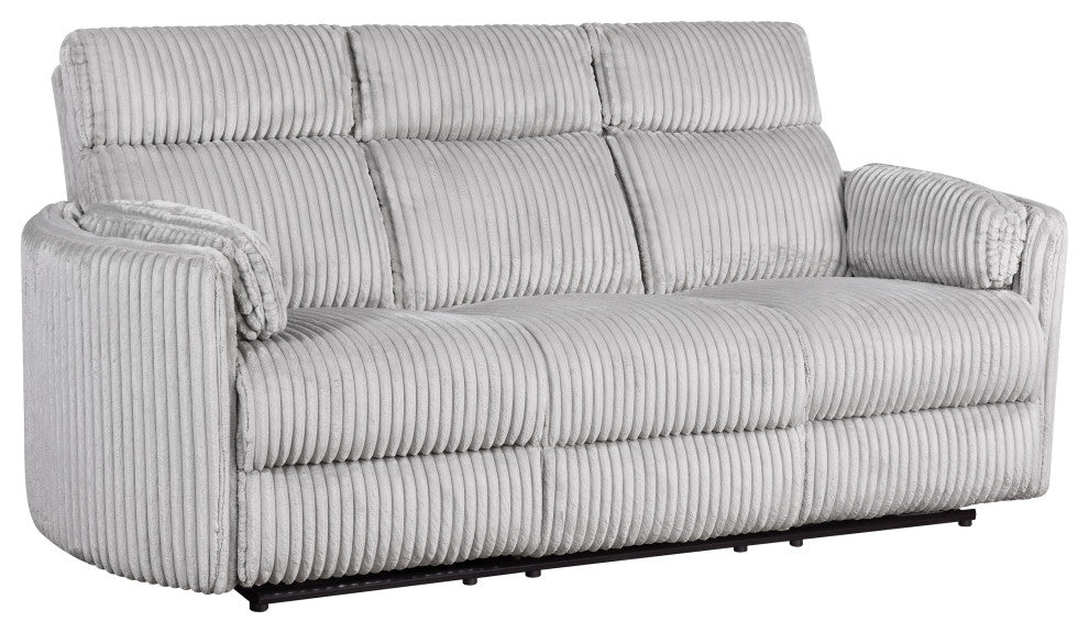 Radius Mineral Power Reclining Sofa and Recliner