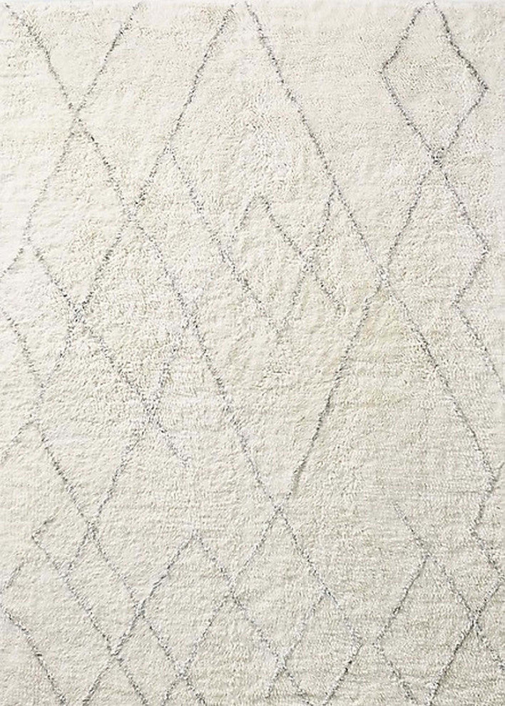 Ahgly Company Indoor Rectangle Mid-Century Modern Area Rugs, 2' x 5'