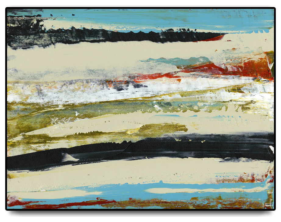 "Deconstructed View I" Oversized Framed Canvas, 40" x 60"