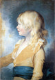Benjamin West Portrait of Prince Octavius, 18"x27" Wall Decal