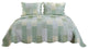 Greenland Home Fashions Juniper Quilt Set Twin Sage