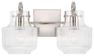 Capital Lighting 145121 Nyla 2 Light 15"W Bathroom Vanity Light - Aged Brass