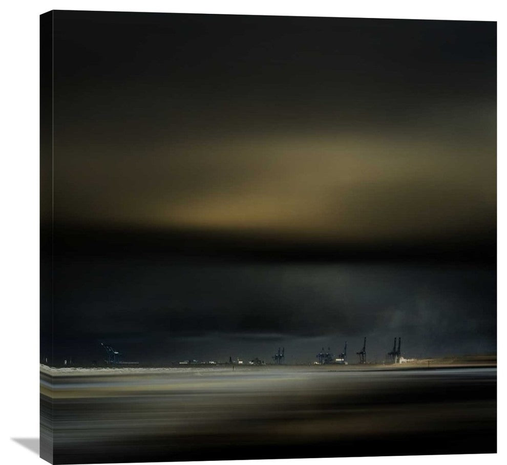 "Northern Wind" Stretched Canvas Giclee by Piet Flour, 30x30"