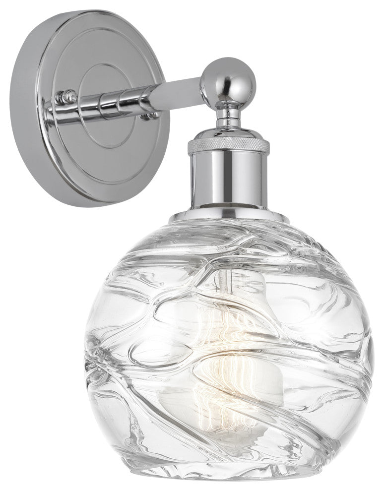 Innovations 616-1W-PC-G1213-6 1 Light Sconce, Polished Chrome