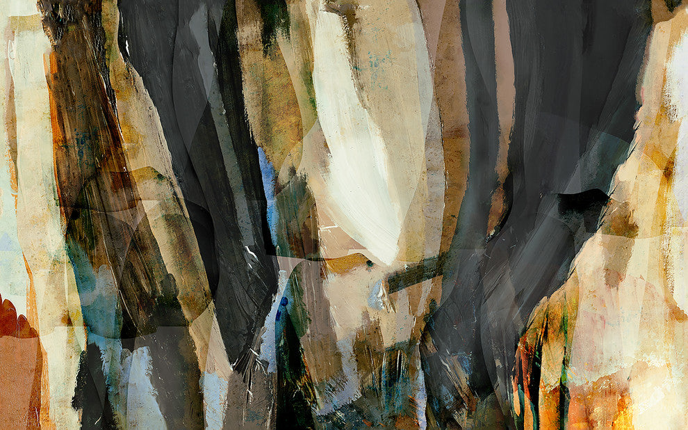 Amber Falls, 64"x40", Gallery Wrapped