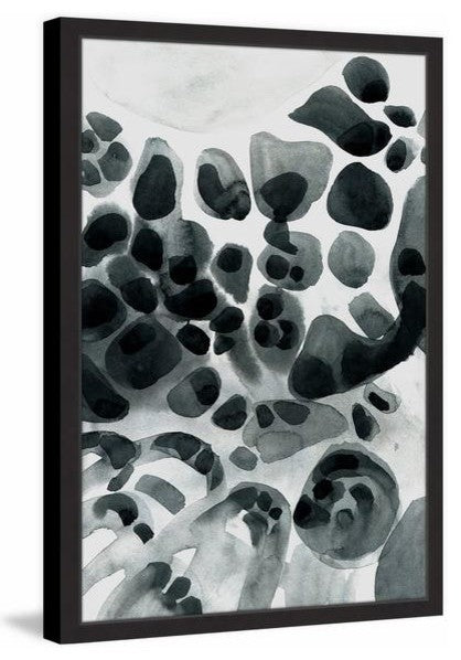 "Footprints Everywhere" Framed Painting Print, 20"x30"