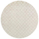 Ahgly Company Indoor Round Mid-Century Modern Area Rugs, 7' Round