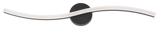 Trace 36" LED Vanity, Black