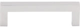 Top Knobs M1163 Square 3-3/4 Inch Center to Center Handle Cabinet - Polished