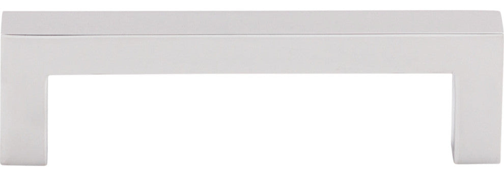 Top Knobs M1163 Square 3-3/4 Inch Center to Center Handle Cabinet - Polished
