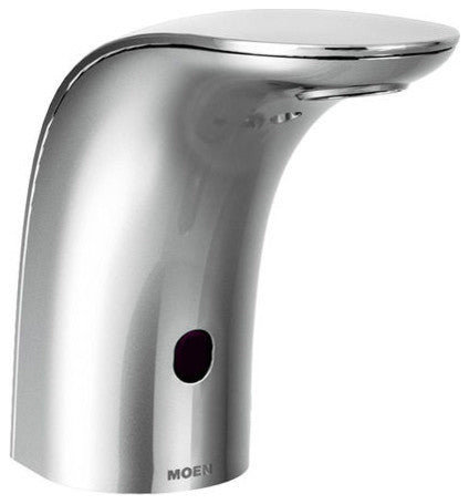 Moen M-POWER Single Hole Bathroom Faucet, 2"x6"x7"