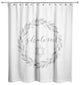 Shalom Wreath 71"x74" Shower Curtain