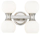Z-LITE 4-Light Vanity, Brushed Nickel