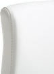 Denmark White Gold Steel Barstool (Set of 2) - White