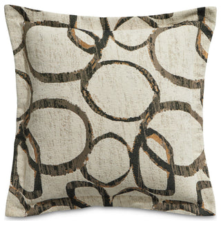 Explorer Sheldon 21" Square Pillow, Set of 2, Stone/Natural