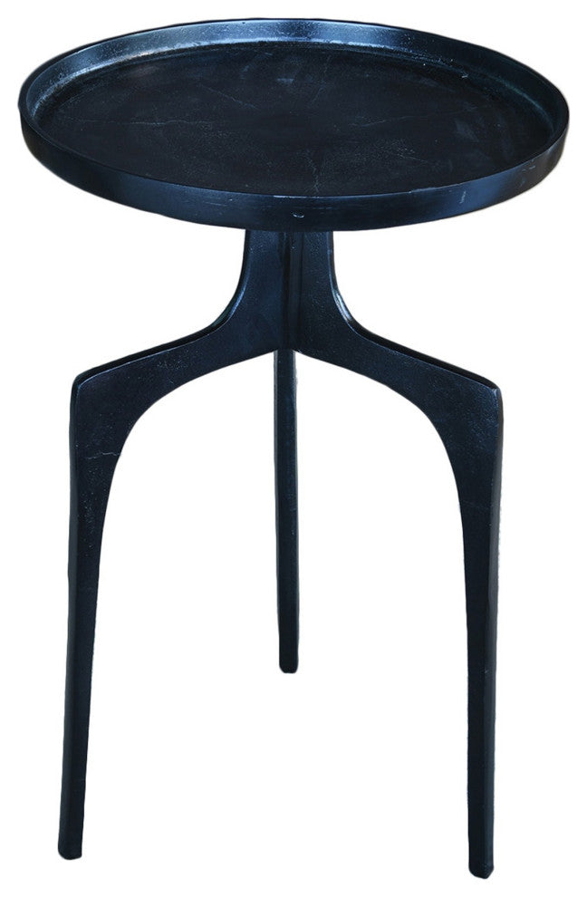 Contemporary Blue Side Table