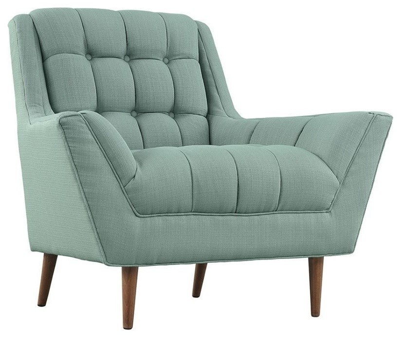 Modern Laguna Response Upholstered Fabric Armchair
