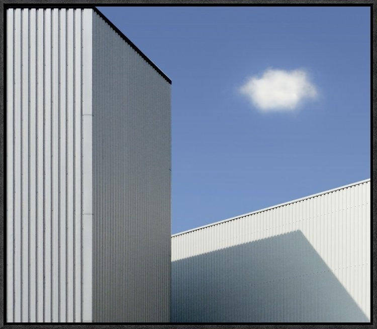 "Cloud" Framed Canvas Giclee by Henk Van Maastricht, 23x20"