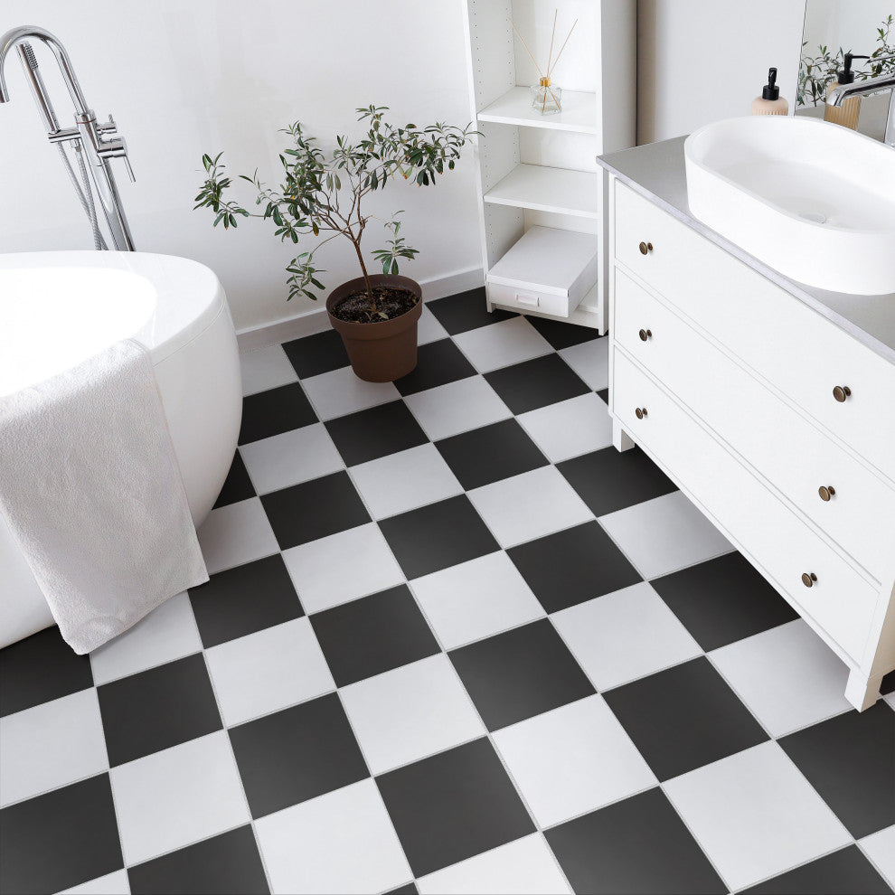 Checker II Ceramic Floor and Wall Tile