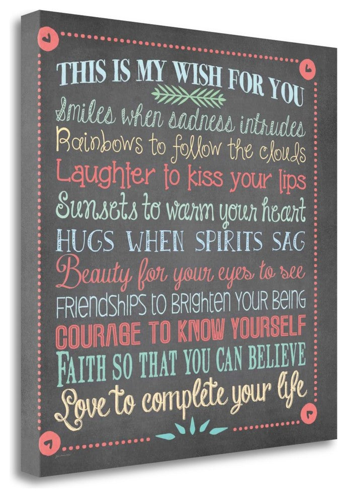 "Faith Wishes" By Jo Moulton, Giclee Print on Gallery Wrap Canvas, Ready to Hang