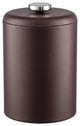 Contempo Brown 2 qt. Tall Ice Bucket With Thick Vinyl Lid, No Handle
